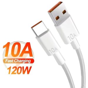 Câble USB-A vers USB-C 1,5 m – Charge rapide 120W – Transfert de données